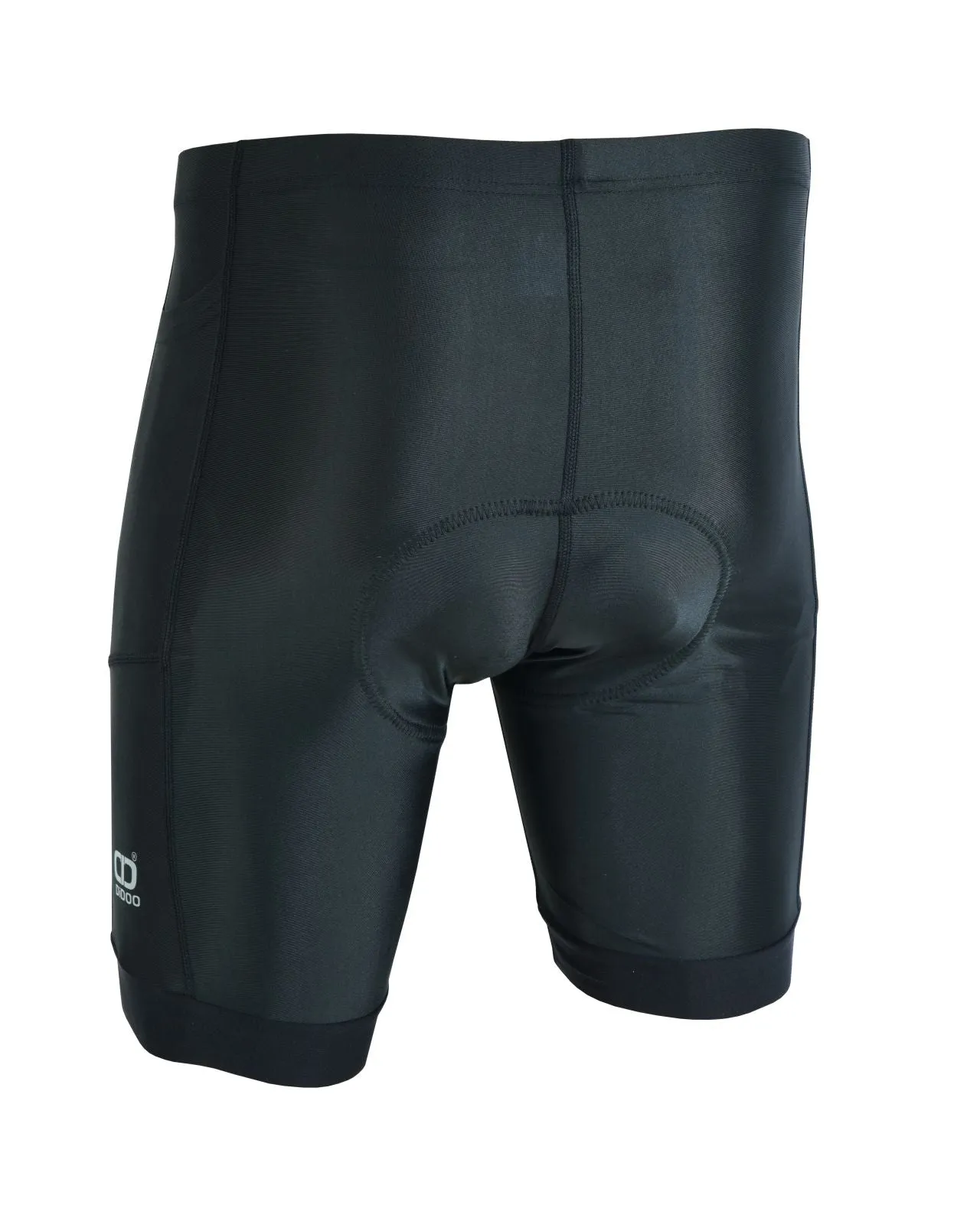 Men's Performance Cycling Shorts Black with Pocket