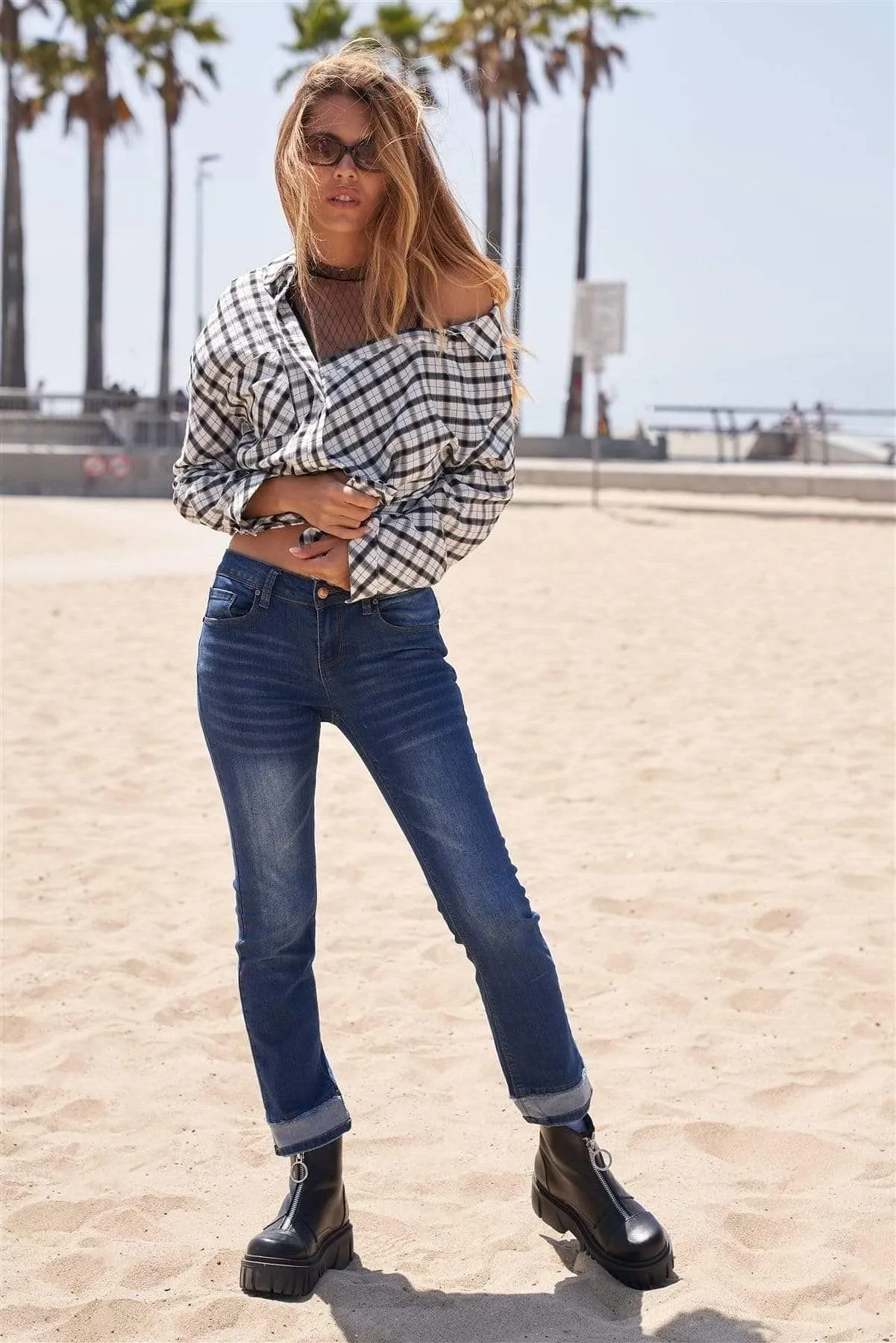 Mid-Rise Denim Jeans – Affordable & Stylish