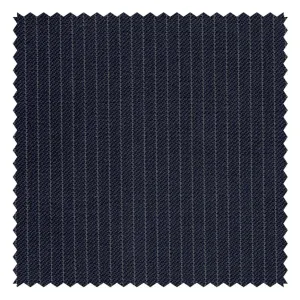 Navy "Four Seasons" Narrow Pinstripe