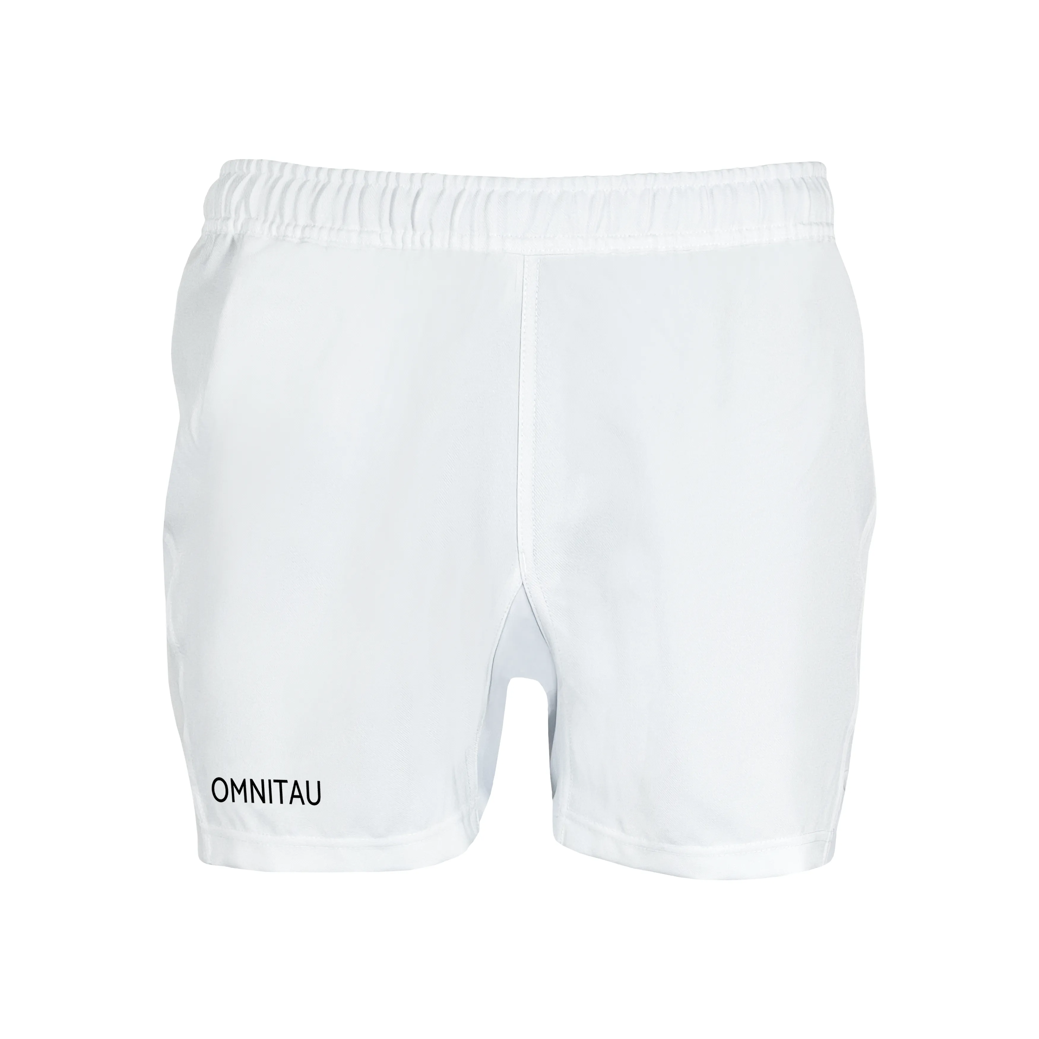 Omnitau Kid's Breathable Core Rugby Shorts - White