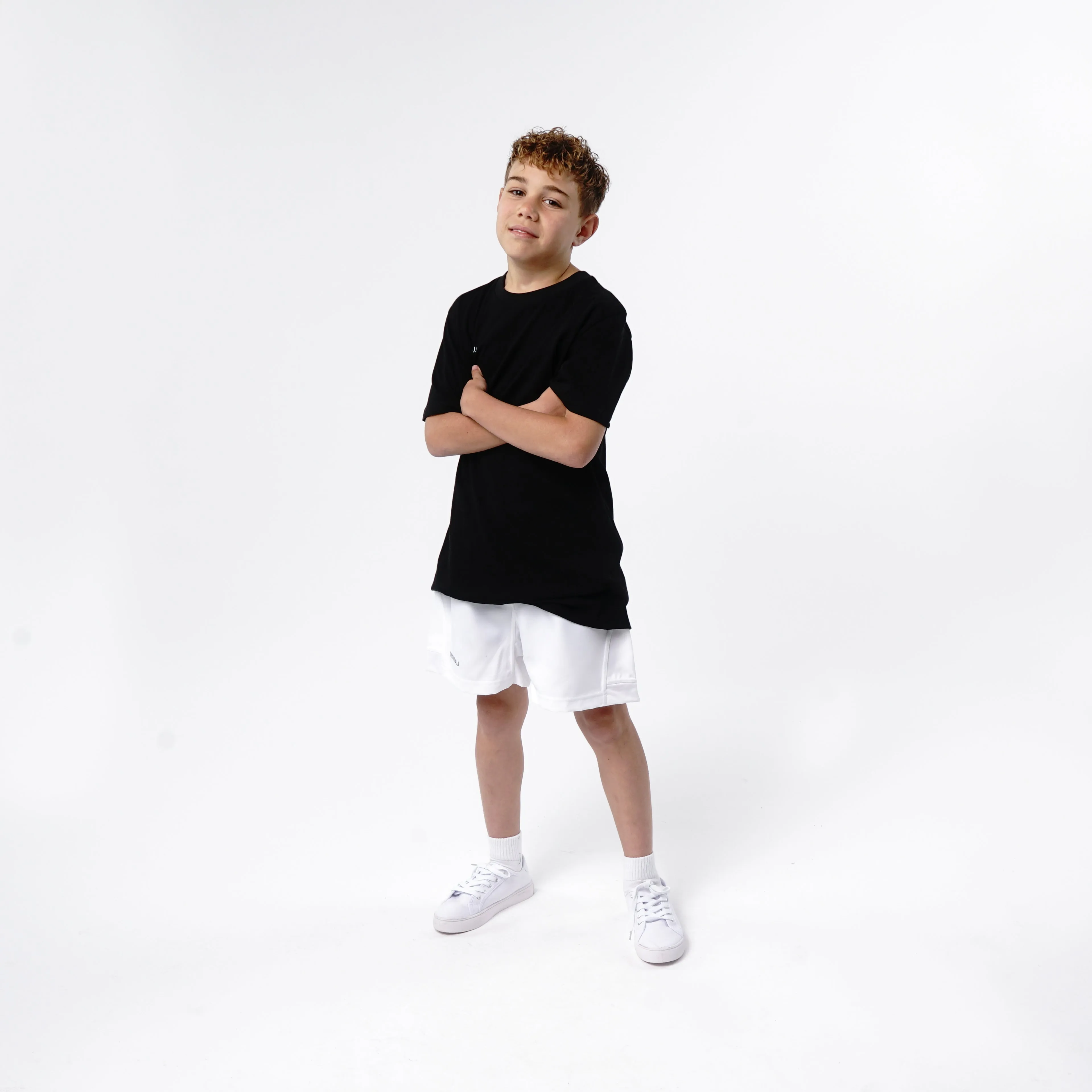 Omnitau Kid's Breathable Core Rugby Shorts - White