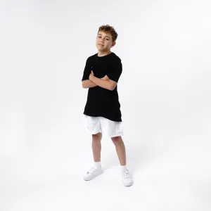 Omnitau Kid's Breathable Core Rugby Shorts - White
