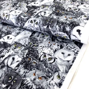 Packed Owls Black
