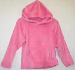 Pajama Hoodie with Bow on Pocket and Bubbly Camp Down Sleeve