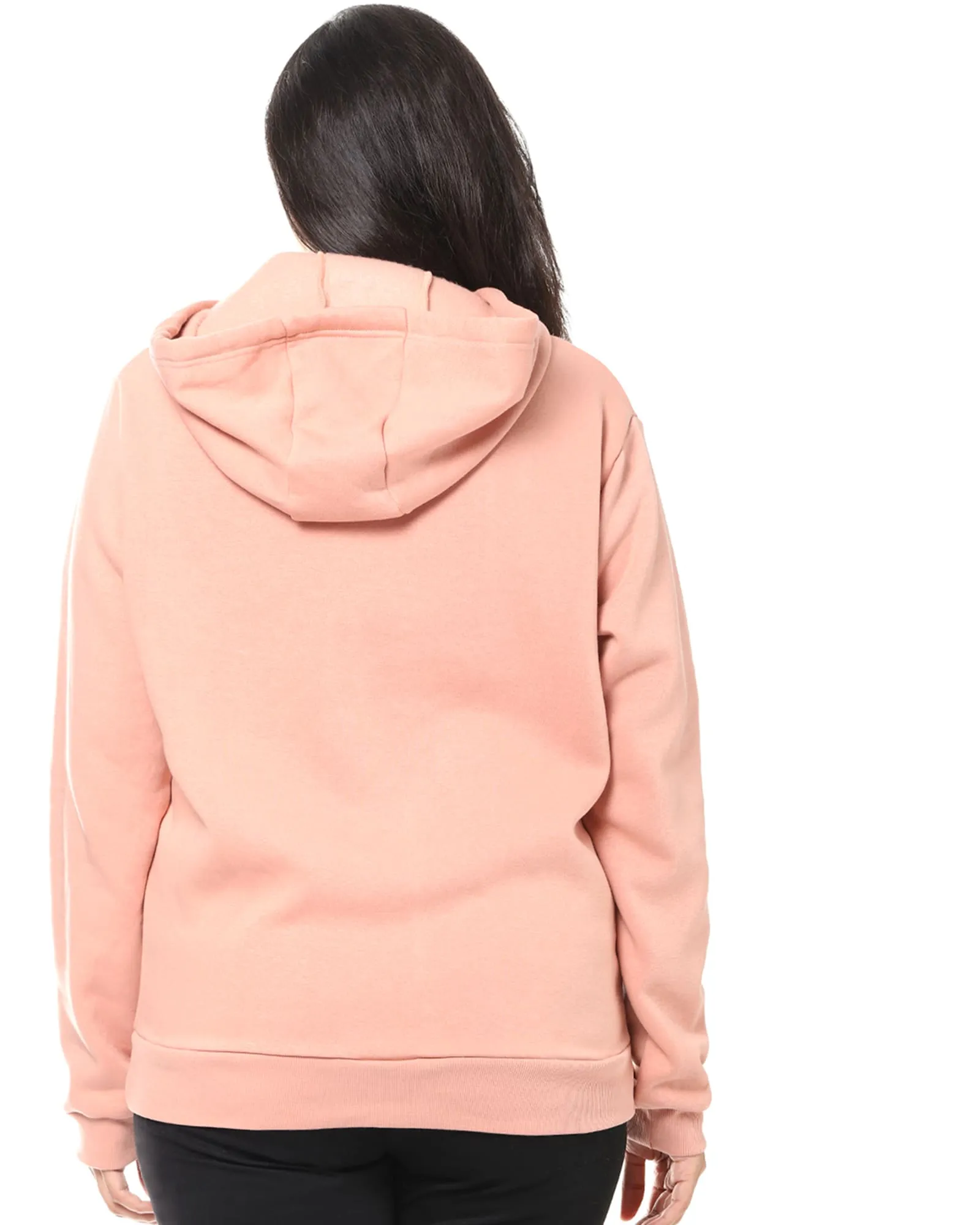 Peach "Get It Done" Kangaroo Pocket Sweatshirt | Peach