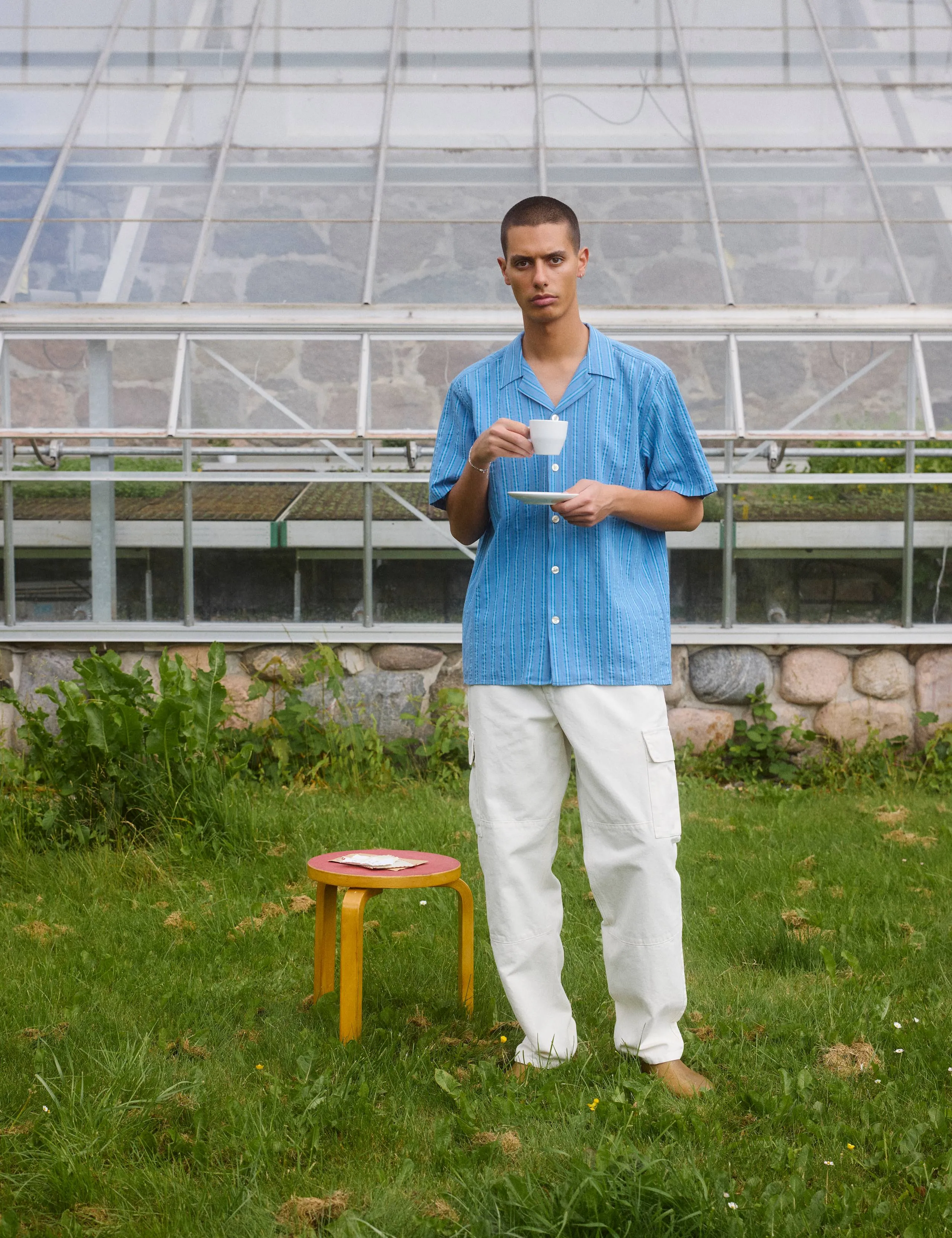 PEER SS SHIRT - BLUE