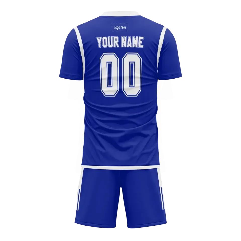 Personalized Football Team Uniform, Custom Breathable and Comfortable Jerseys and Shorts.