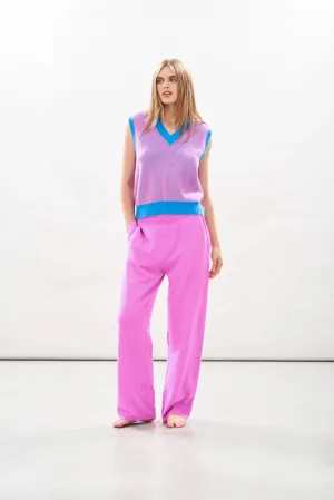 Plated Rib Tank - Sky Peony