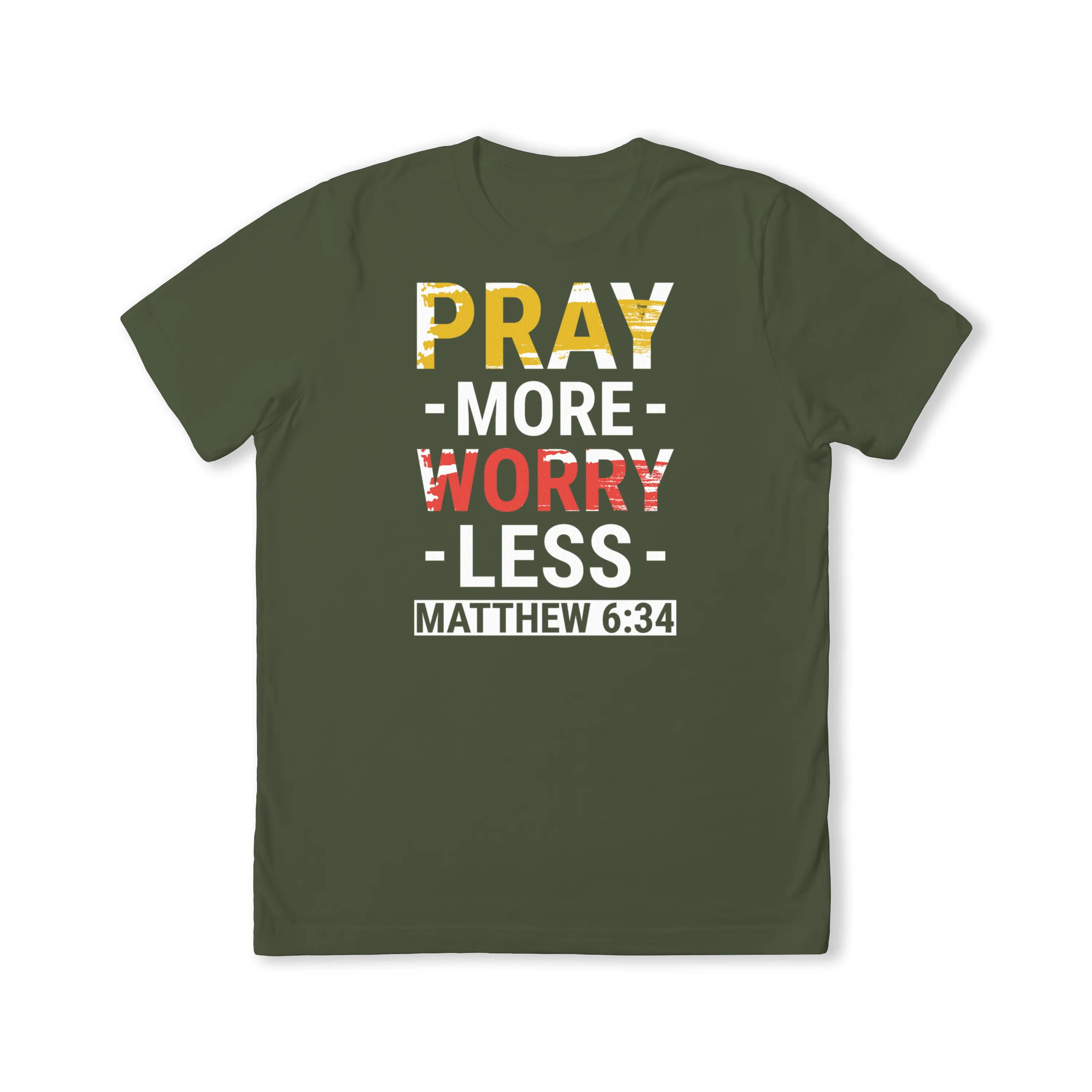 Pray more Worry Less T-Shirt