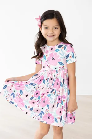 Pretty in Purple S/S Twirl Dress