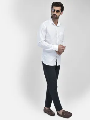 Printed Navy Blue Trousers