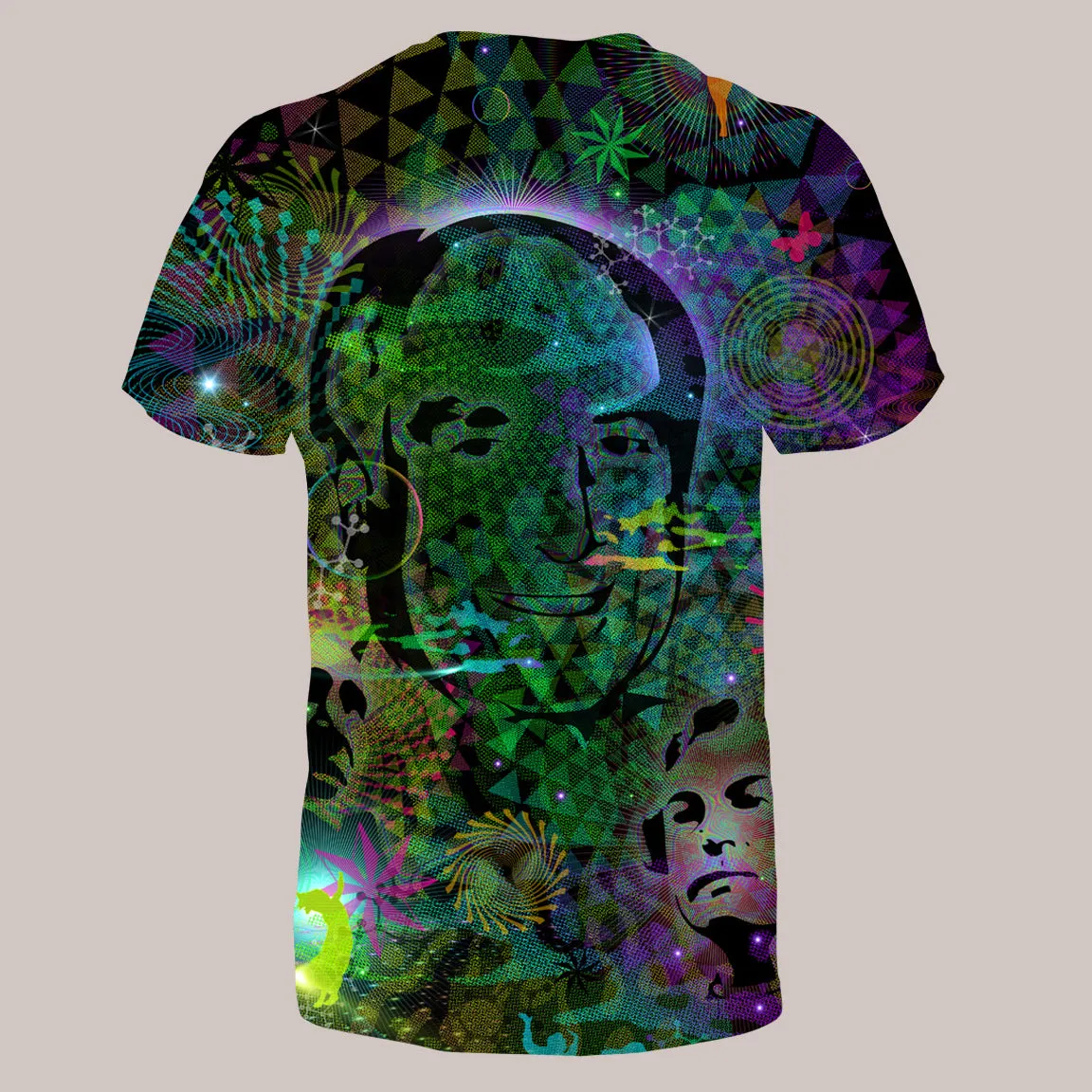 Psychedelic Shirt (UV/RGB, Eco-Friendly, Unisex) | HIGH PRIESTS