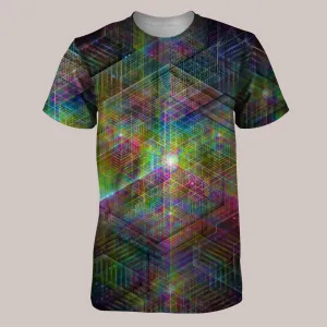 Psychedelic Shirt (UV/RGB, Eco-Friendly, Unisex) | HOLOTROPOLIS