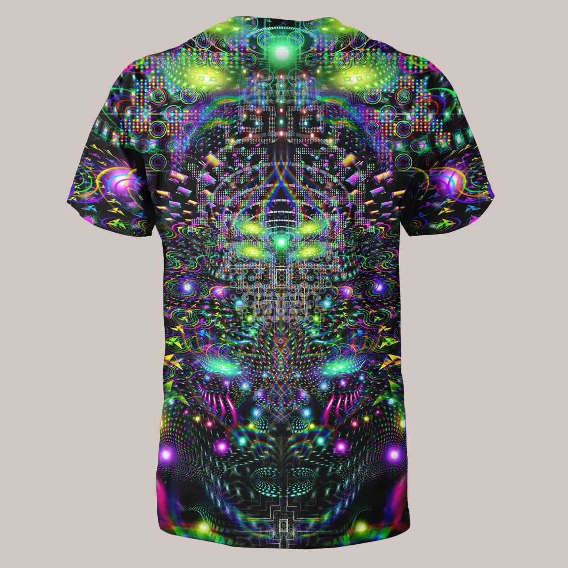 Psychedelic Shirt (UV/RGB, Eco-Friendly, Unisex) | HUACHAMAMA