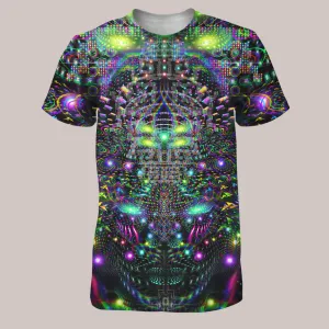 Psychedelic Shirt (UV/RGB, Eco-Friendly, Unisex) | HUACHAMAMA