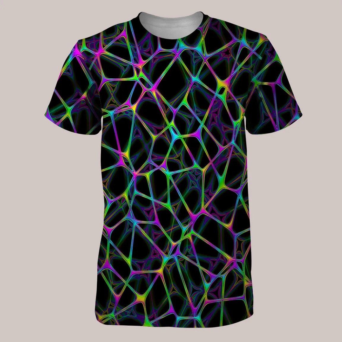 Psychedelic Shirt (UV/RGB, Eco-Friendly, Unisex) | PSY NET