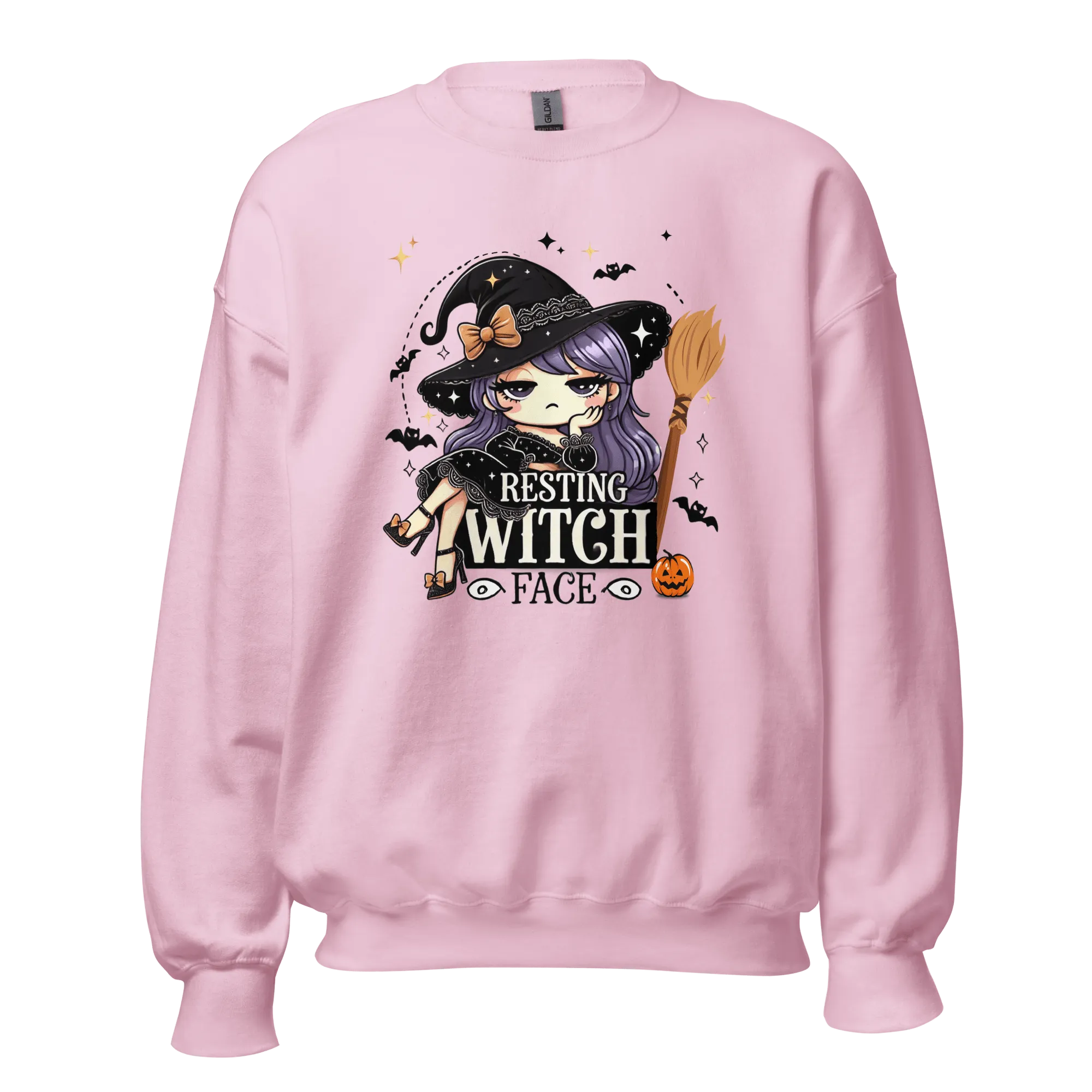 Resting Witch Face - Halloween Sweatshirt - Fun Witch Halloween Sweatshirt