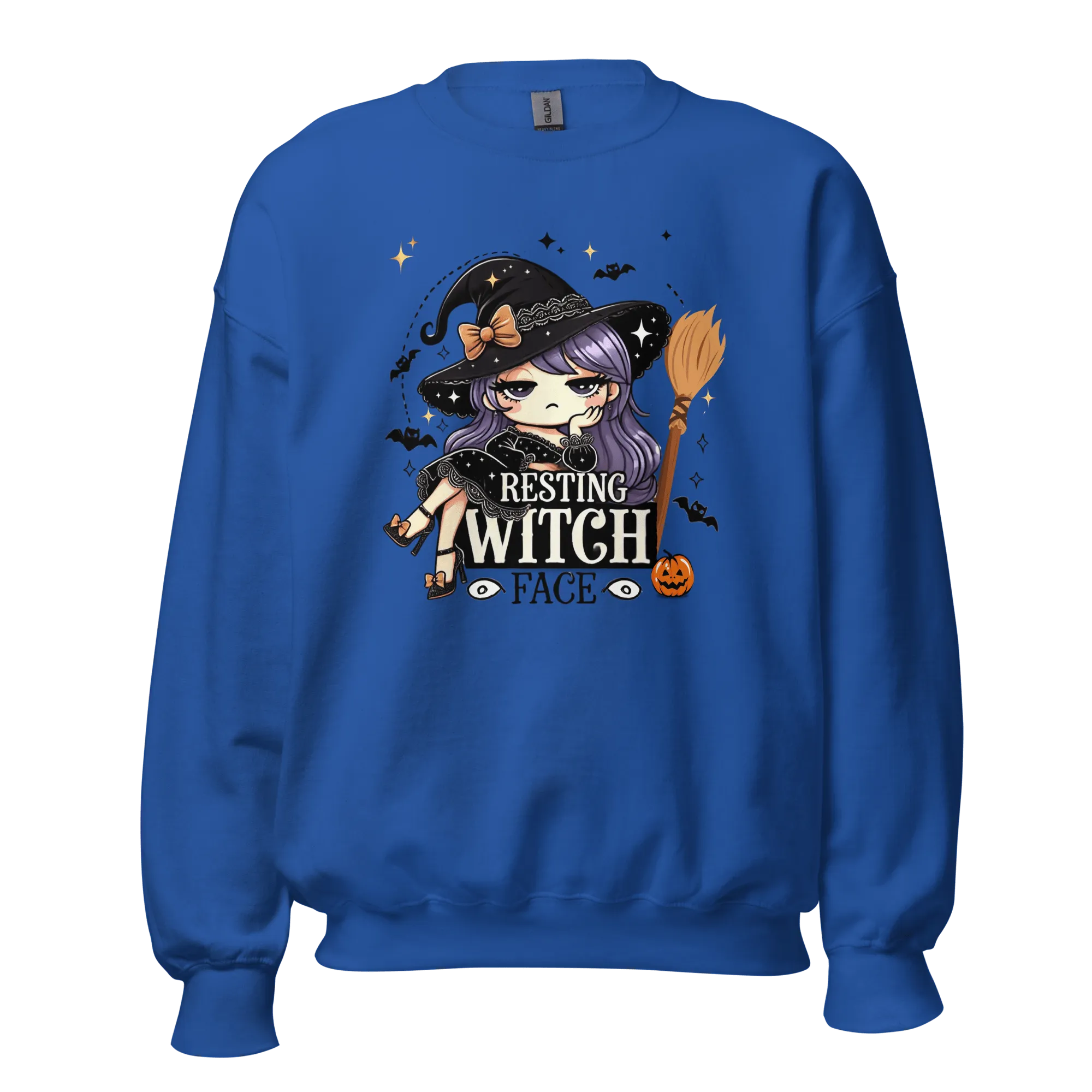 Resting Witch Face - Halloween Sweatshirt - Fun Witch Halloween Sweatshirt
