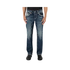 Rock Revival Men's Ronin Straight Cut Jeans