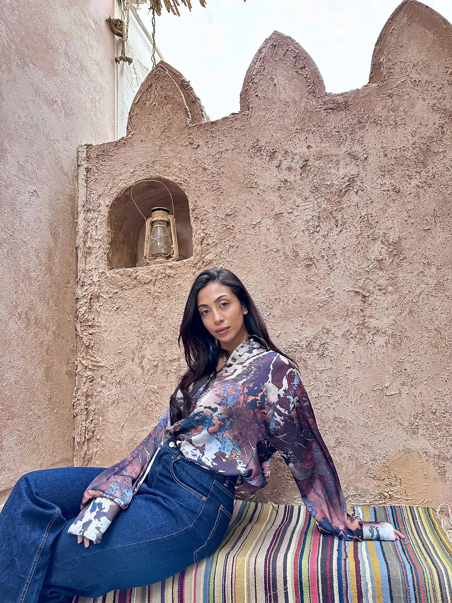 Satin Edge Shirt - Leocansa