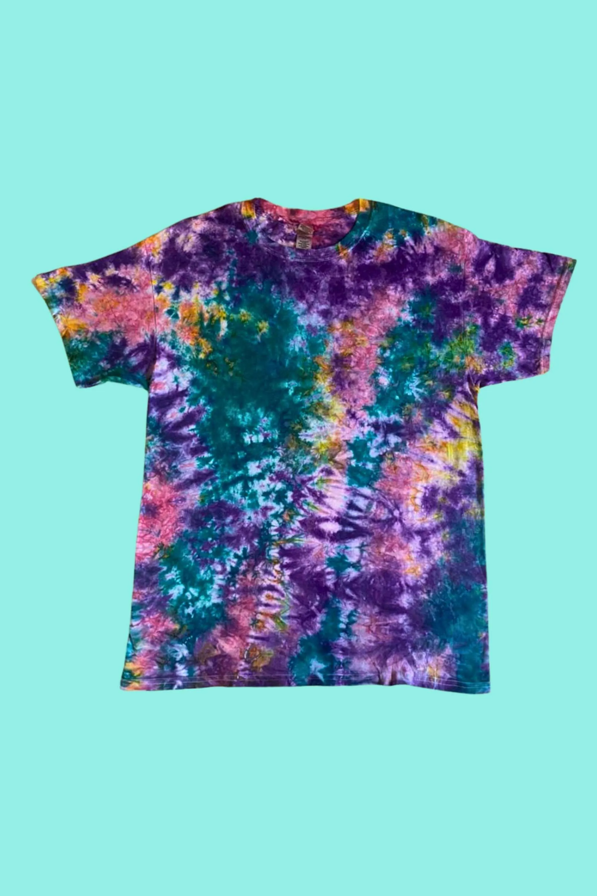 Skittle Sucker Tie Dye Cotton T-Shirt