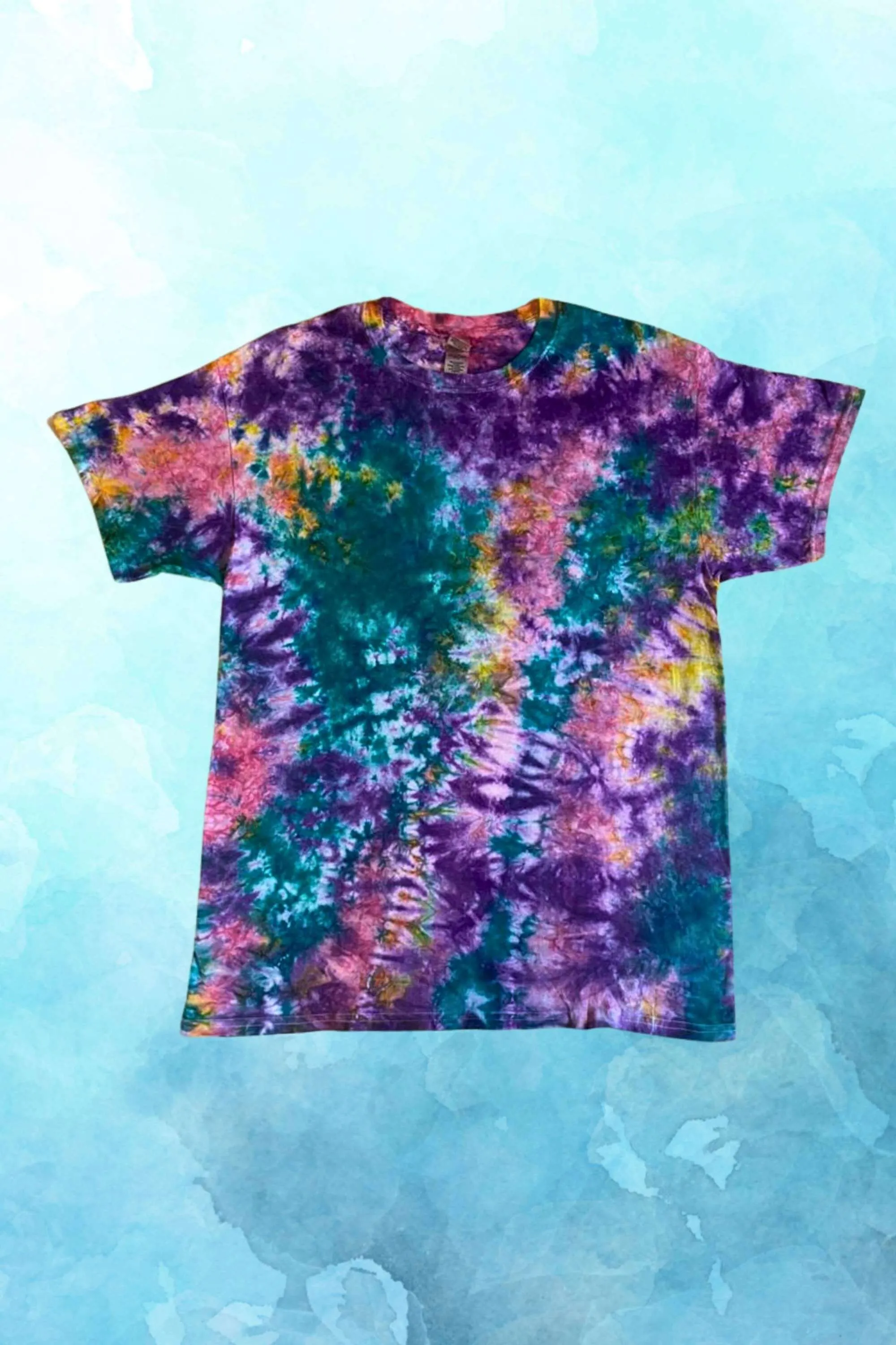 Skittle Sucker Tie Dye Cotton T-Shirt