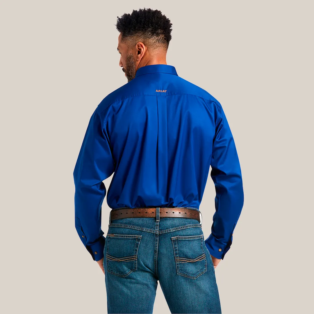 Solid Twill Classic Fit Shirt Blue - 10006660