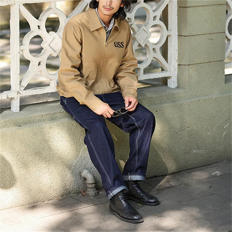 Stylish Spring Cargo Straight-Leg Jeans