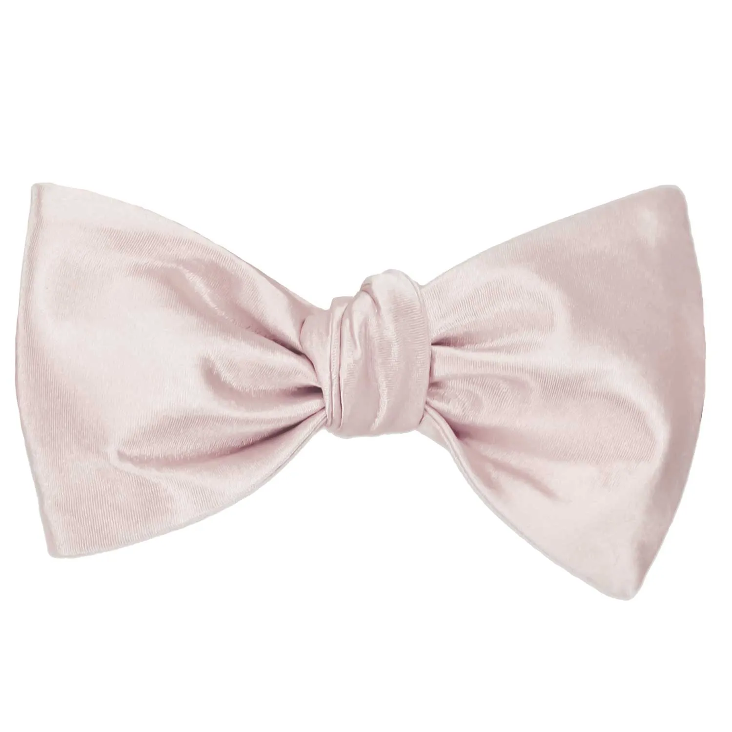 Tea Rose Pink Self-Tie Bow Tie