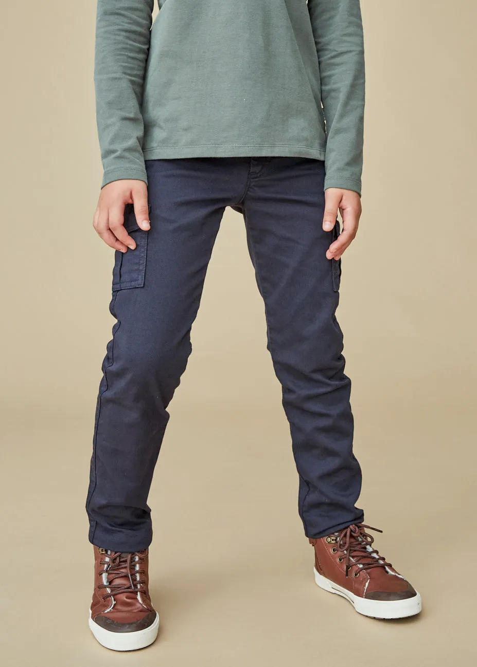 The Navy Cargo Trousers