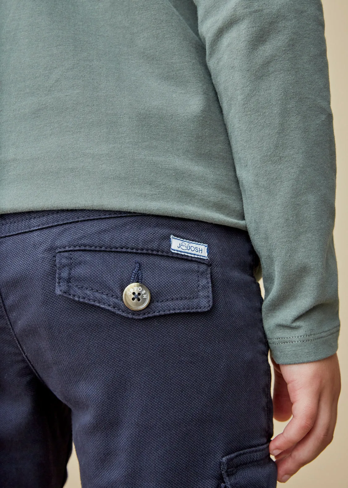 The Navy Cargo Trousers