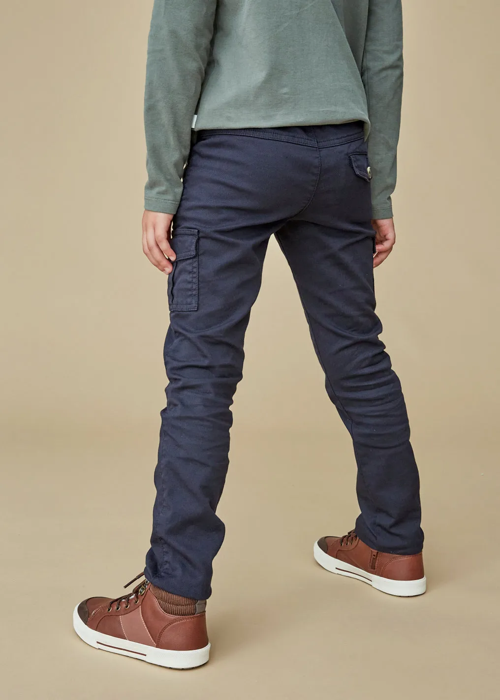 The Navy Cargo Trousers