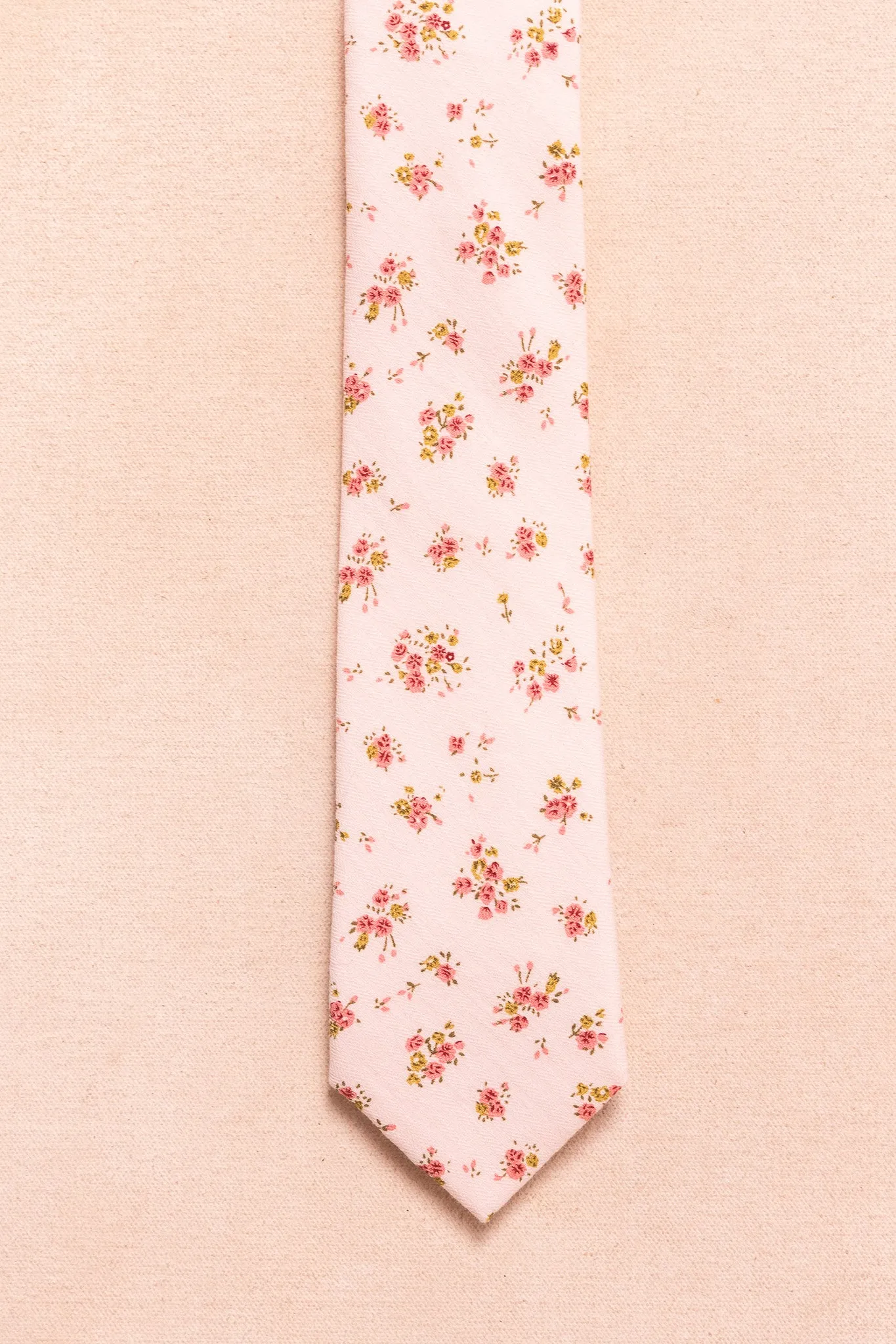 Ties in Madeline Pink Floral