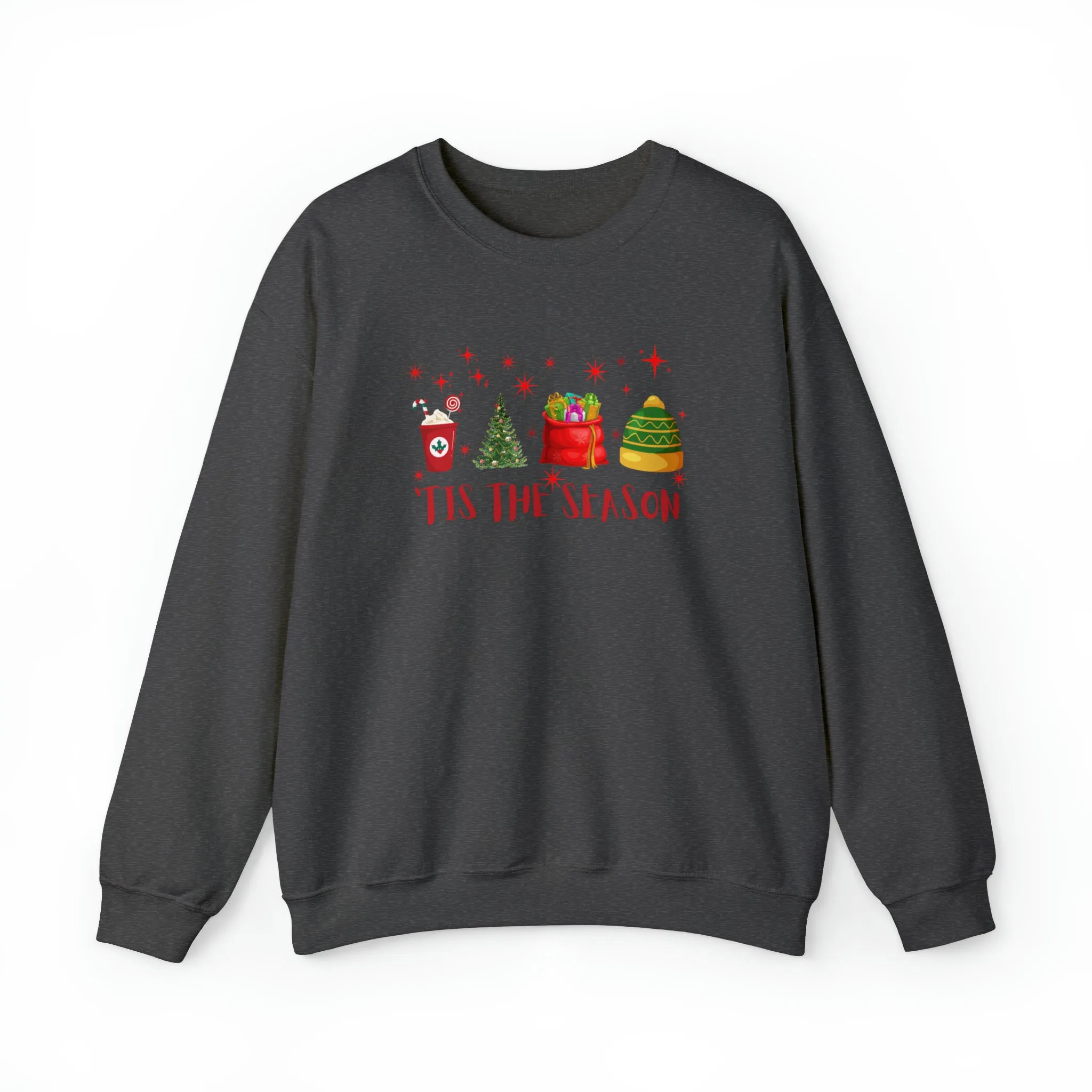 Tis The Season Sweatshirt, Christmas Tis The Season Sweatshirt, Merry Christmas Sweatshirt, Christmas Sweatshirt, Cute Winter Sweatshirt