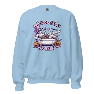 Trick or Treat Yo'Self - Halloween Sweatshirt - Fun Halloween Sweatshirt
