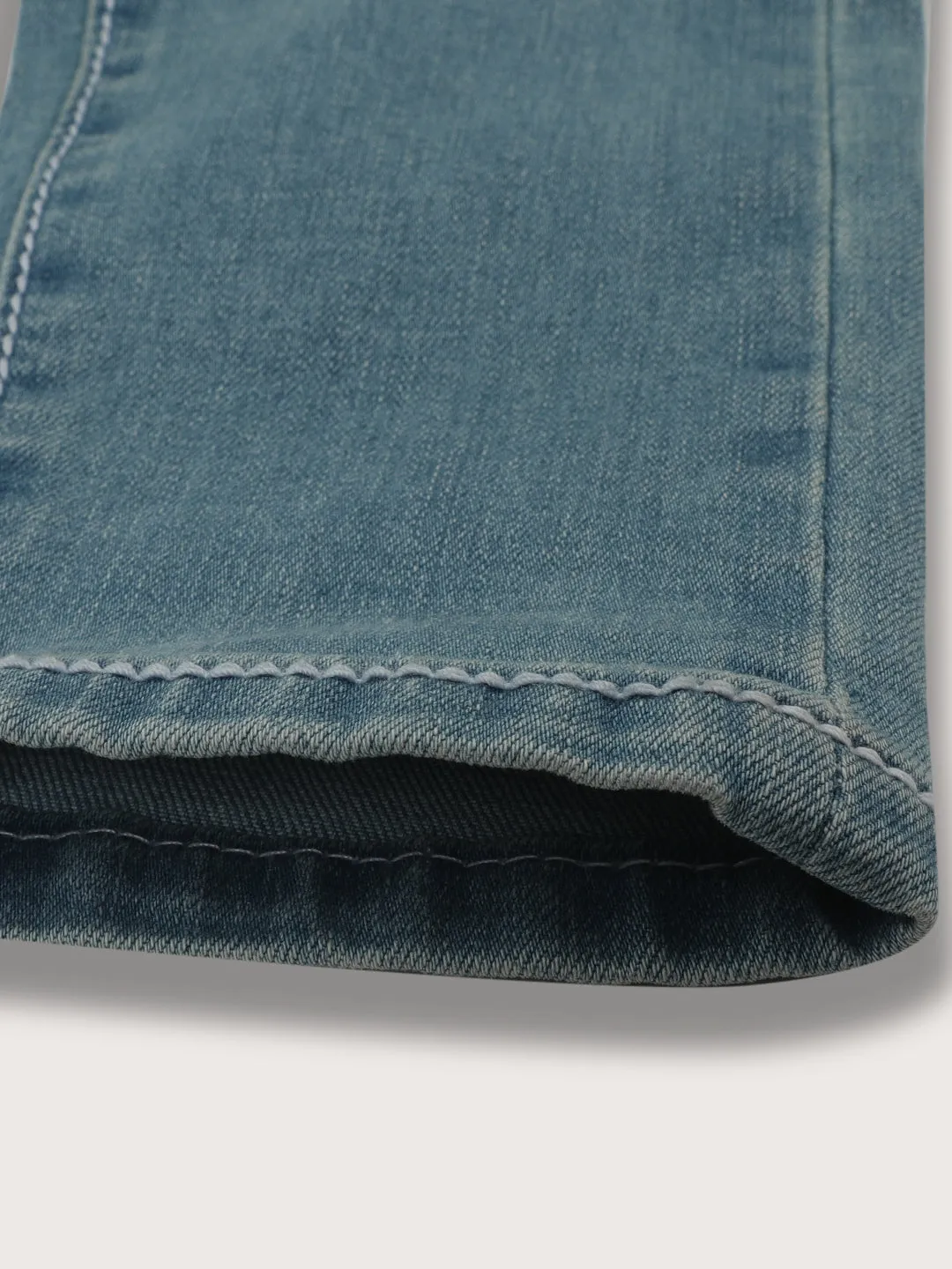 True Religion Kids Washed Effect Jeans 0 Fit Light Blue Mid Rise
