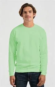 Tultex -Crewneck Sweatshirt- neomint