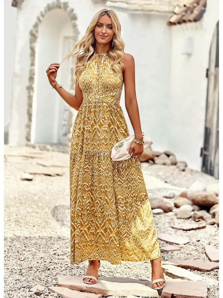 Western Maxi Dress