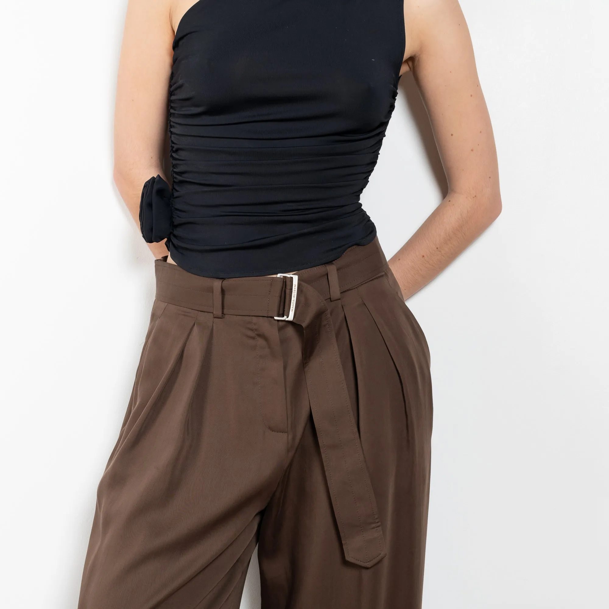 Wide Leg Lyocell Trouser
