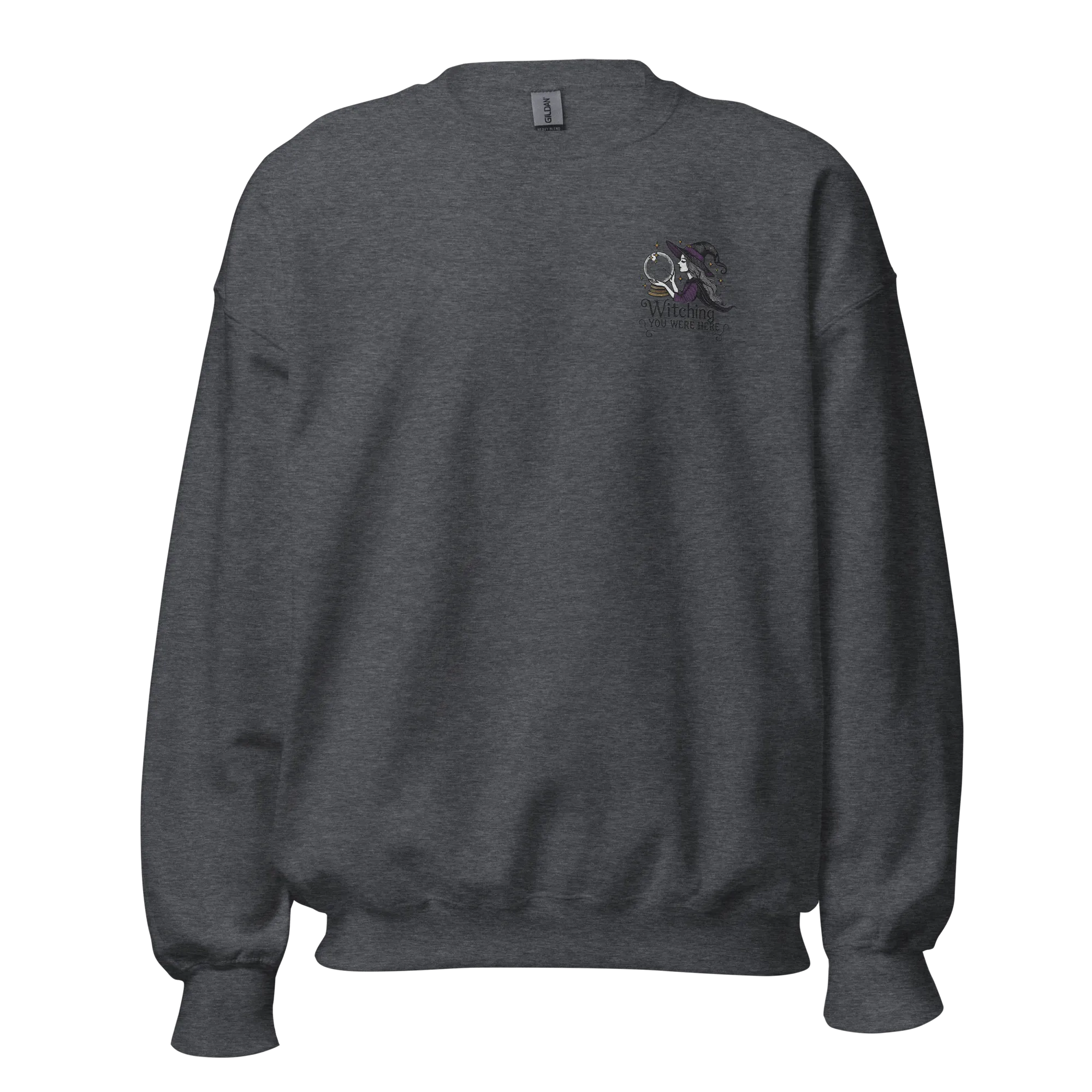 Witching You Were Here - Halloween Sweatshirt - Witch Halloween Sweatshirt