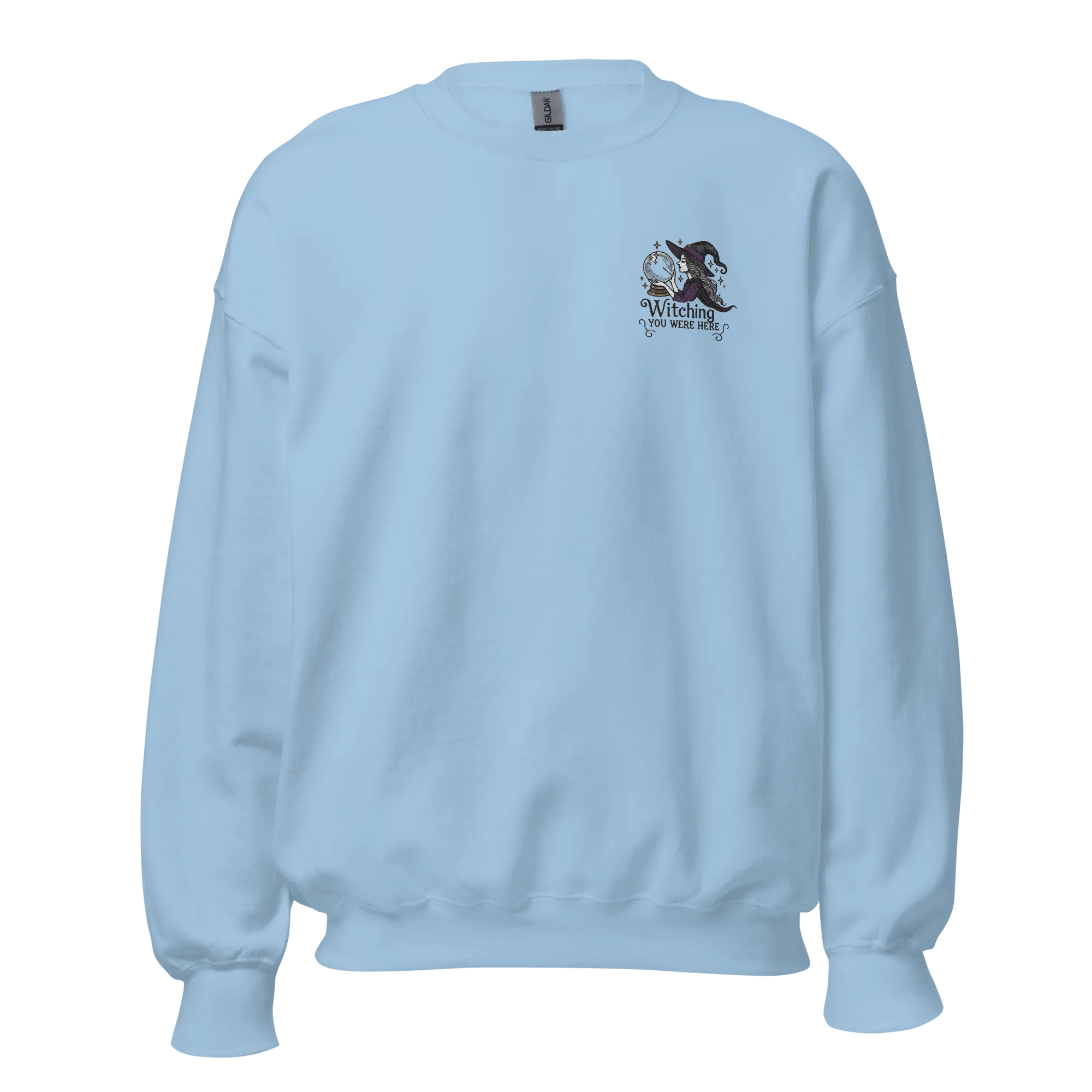 Witching You Were Here - Halloween Sweatshirt - Witch Halloween Sweatshirt